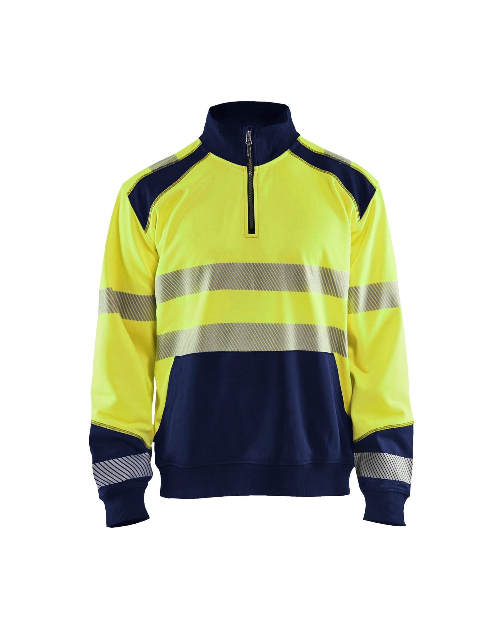Blåkläder High Visibility Sweatshirt Halve Rits