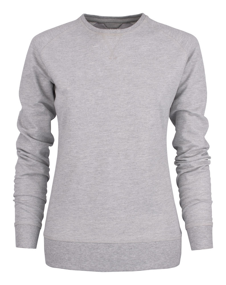 James Harvest Cornell Sweater Dames Lichtgrijs - Maat L