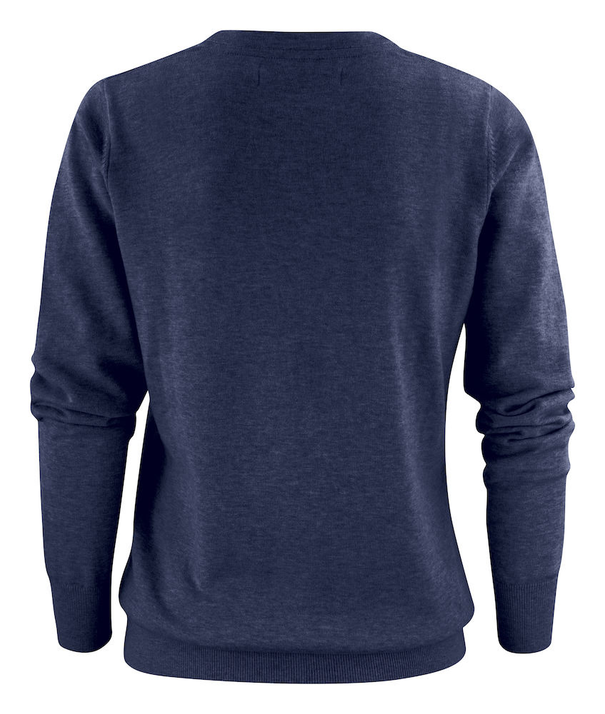 James Harvest Ashland V-Neck Dames Blauw - Maat L