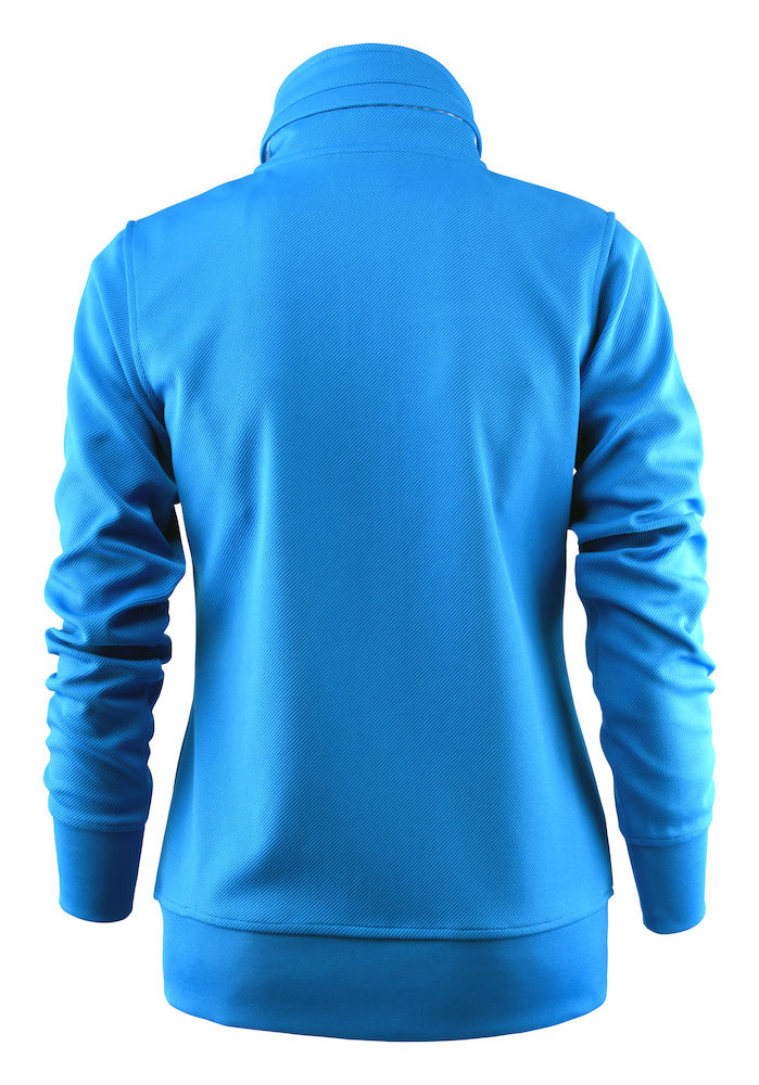 Printer Jog Sporty Sweatjack Dames Oceaanblauw - Maat M