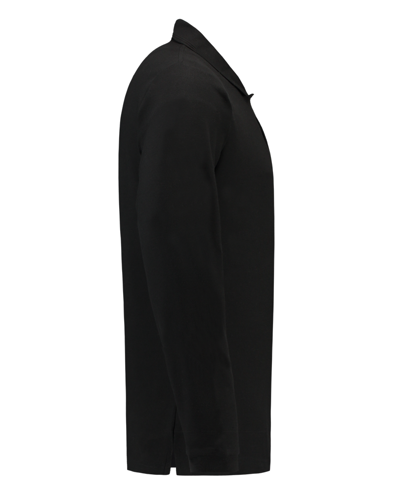 Tricorp Poloshirt Lange Mouw Zwart - Maat M