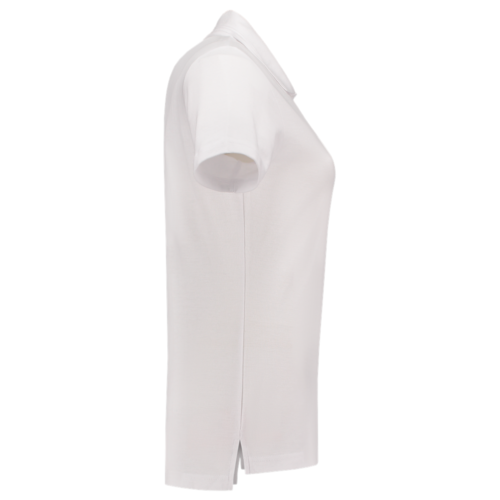 Tricorp Poloshirt Fitted Dames Wit - Maat M