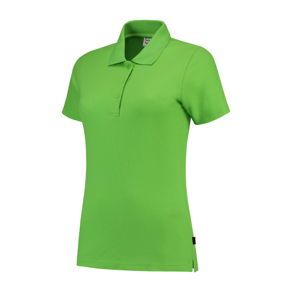 Tricorp Poloshirt Fitted Dames Lime - Maat 3XL
