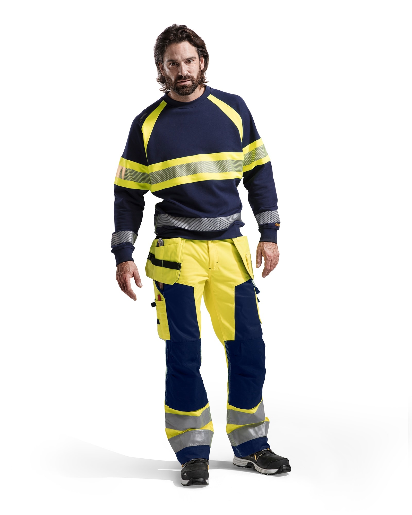 Blåkläder Sweater High Visibility