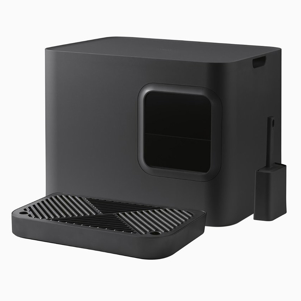 Hoopo® Dome Plus Litter Box Grey Hoopo®