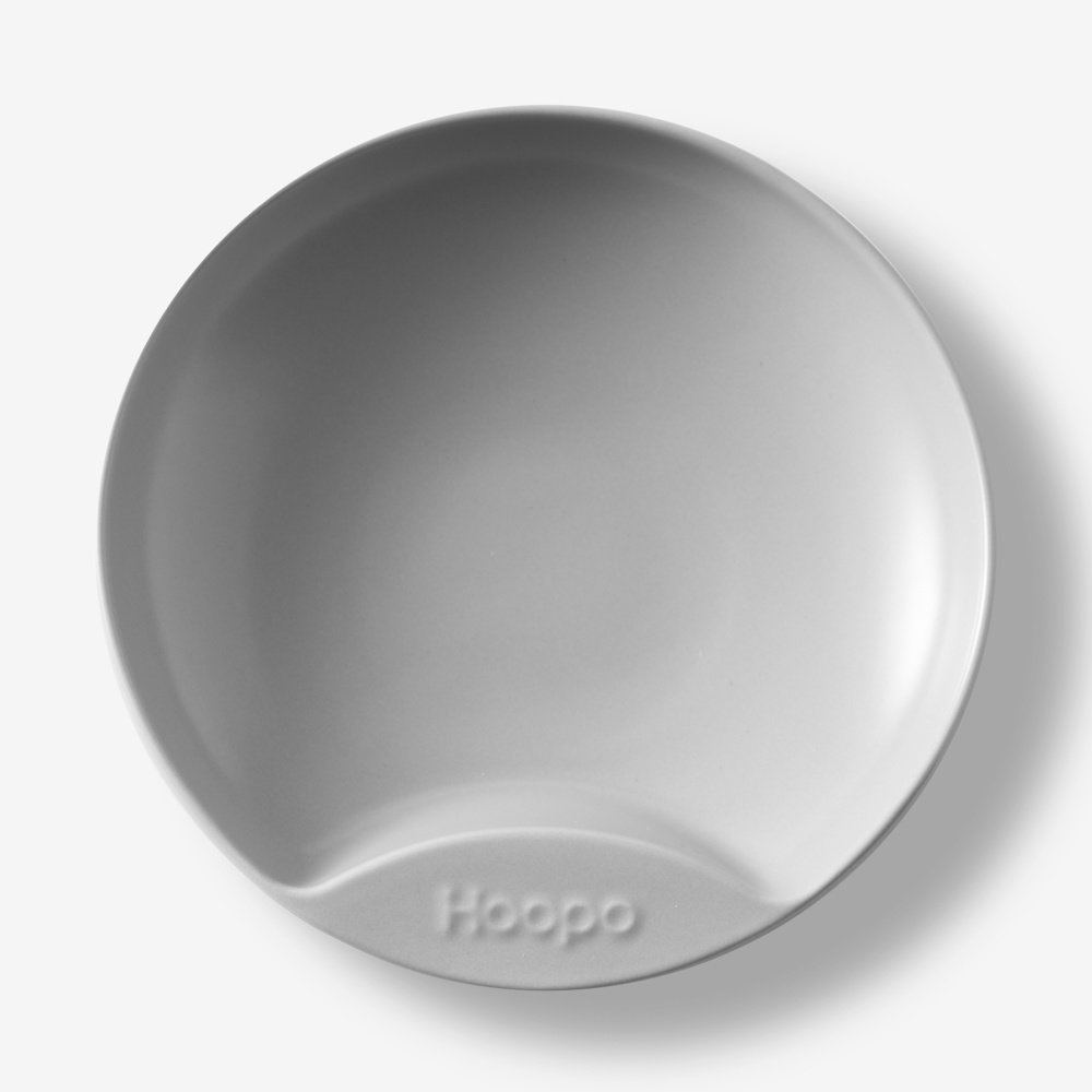 Plate Cat food bowl grey-2