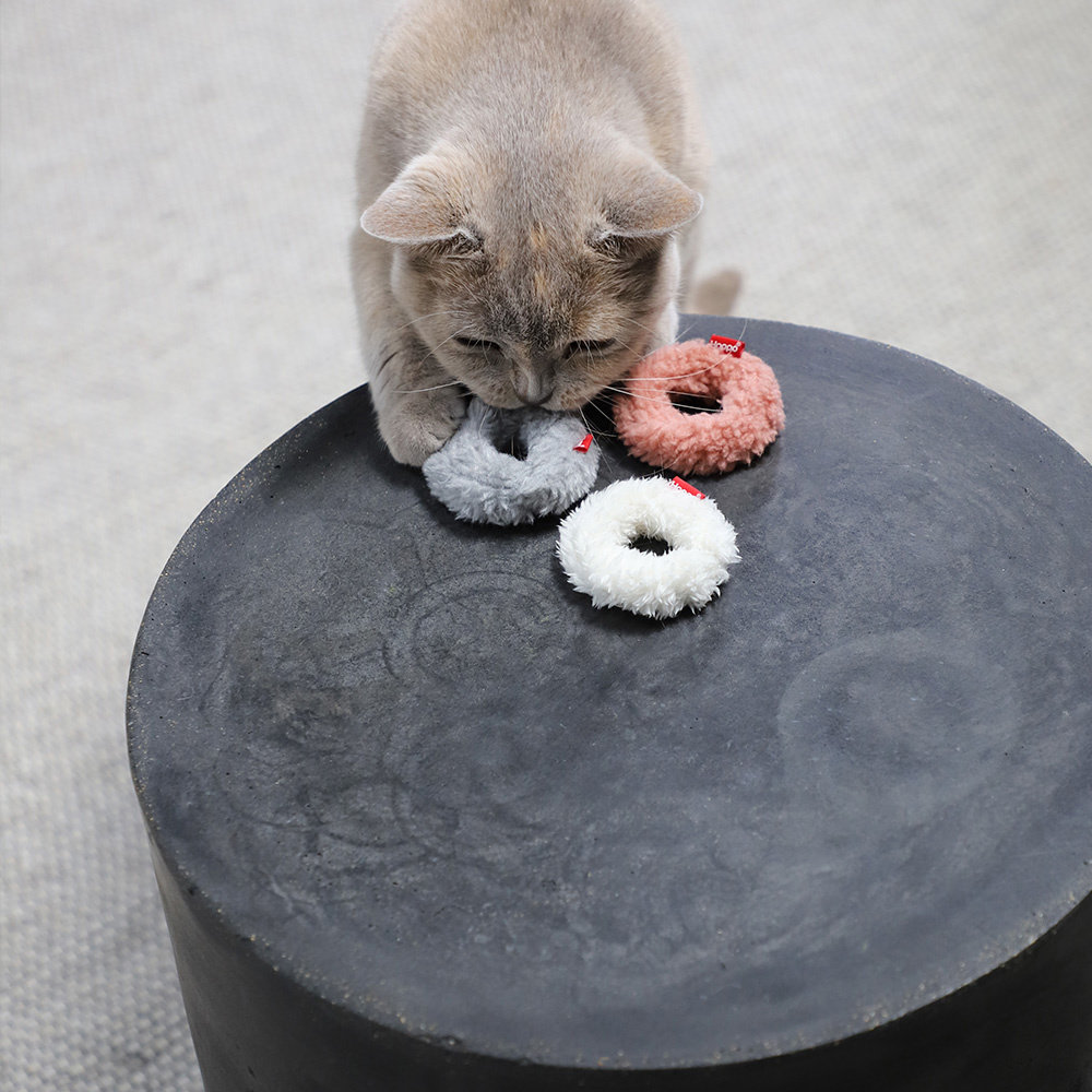 Mini Donuts Jouet pour chat 3x-4