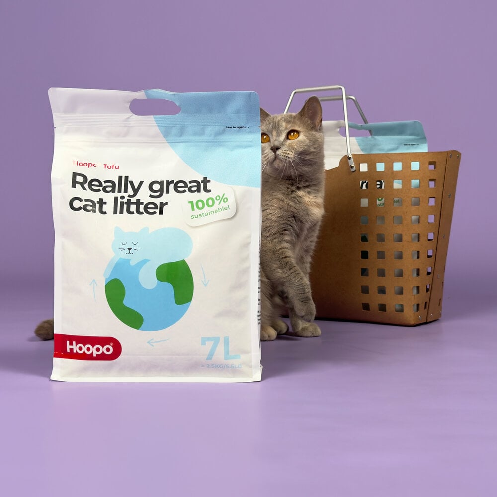 Litière pour chat Tofu  4x7L-6