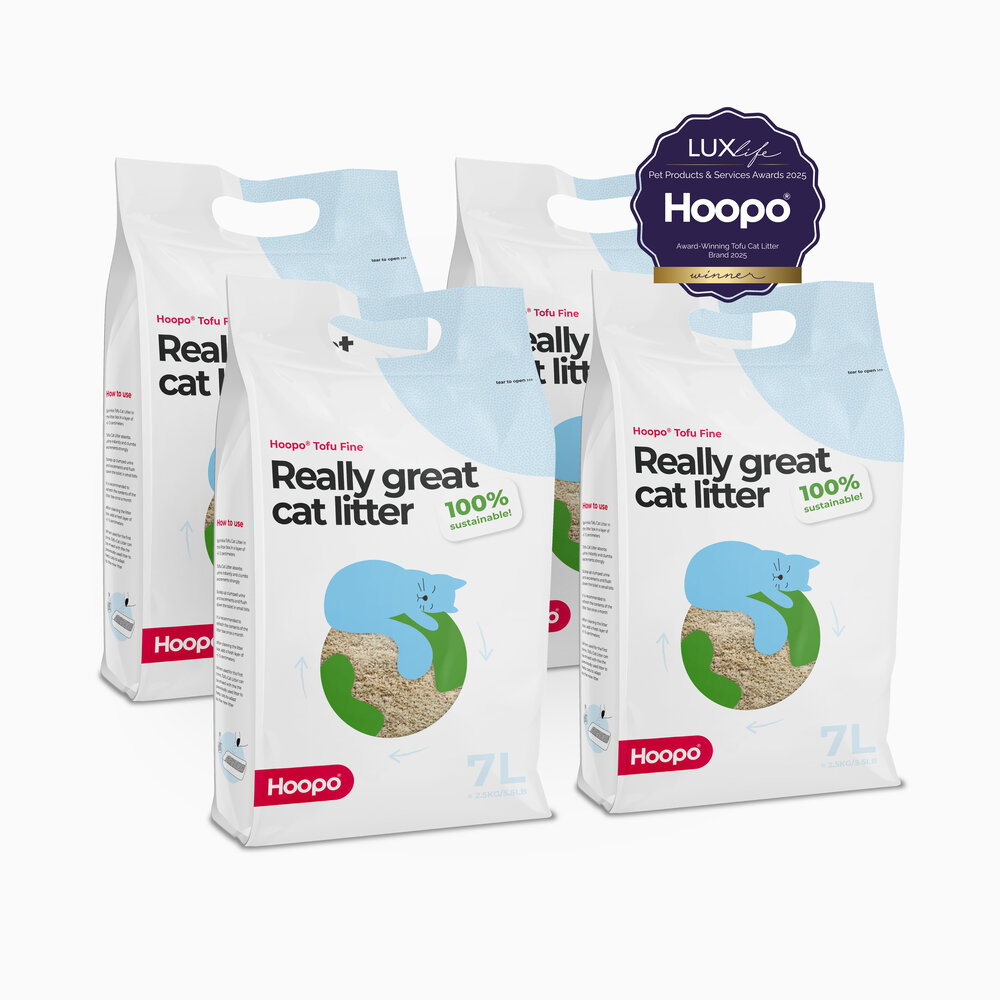 Tofu Fine Cat Litter 4x 7L-1