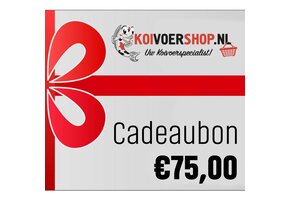 Cadeaubon €75,-