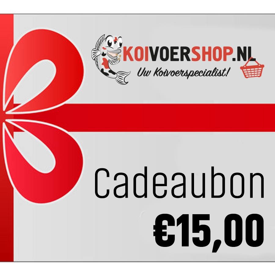 Cadeaubon €15,-