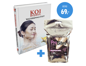 KoiBijbel Waterkwaliteit + ProBites Summer-Mix 3kg