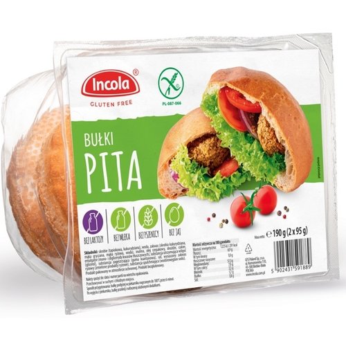 Incola Gluten Free Pitabroodjes 2 stuks