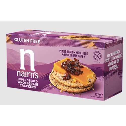 Nairns Super Seeded Wholegrain Crackers