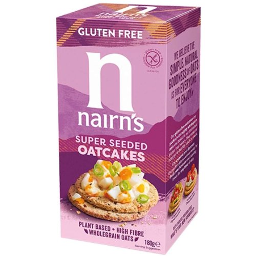 Nairns Super Seeded Oatcakes 180 gram