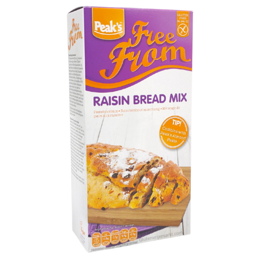Peak's Free From Feeststolmix met Rozijnen - Glutenvrij