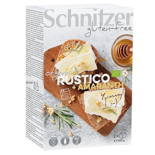 Schnitzer Rustico Brood met Amaranth Biologisch
