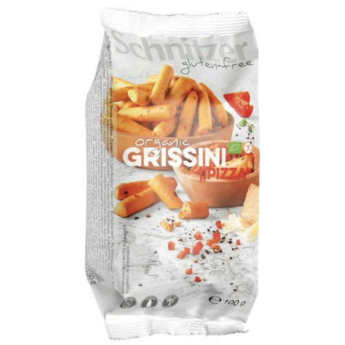 Schnitzer Grissini Tomaat (mini soepstengels) Biologisch