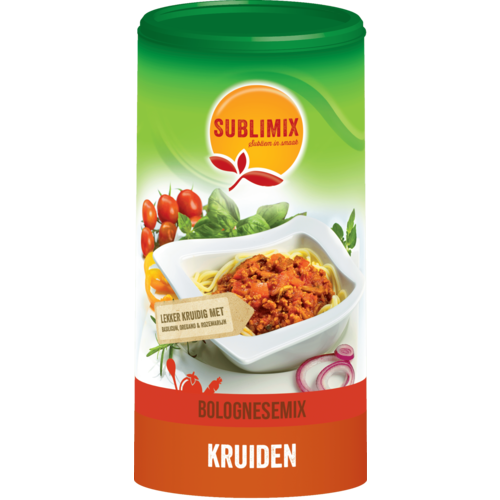 Sublimix Bolognesemix 250 gram - Glutenvrij