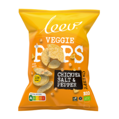 Veggie Pops Chickpea, Salt & Pepper Biologisch 30 gram