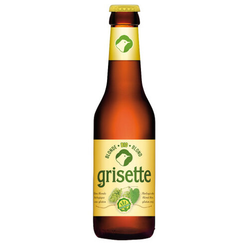 Grisette Blond Bier 5,5% 25cl  Biologisch