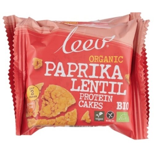 Leev Paprika Lentil Wafels Multipack Biologisch