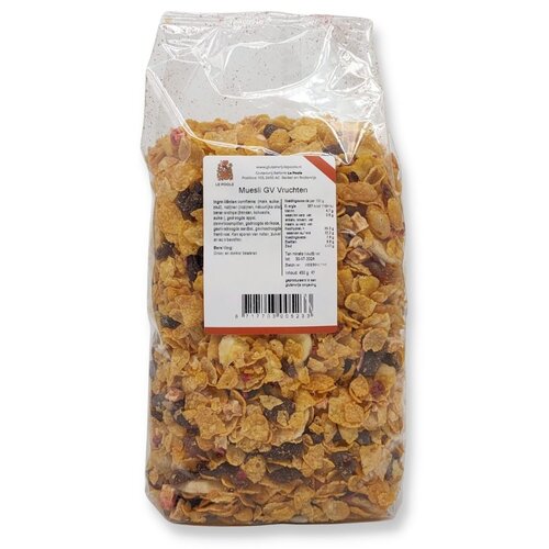 Le Poole Vruchtenmuesli met 49% vruchten 450g