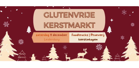 Glutenvrije Kerstmarkt op 9 december