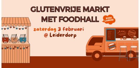Glutenvrije markt met Foodhall op 3 februari