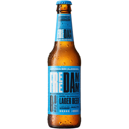 Estrella Damm Lager Bier 0.0% 25cl - Glutenvrij
