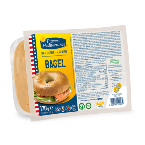 Piaceri Mediterranei Bagels 2 stuks - Glutenvrij