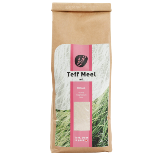 Dijksterhuis Teffvolkoren Teff Meel Wit 500g