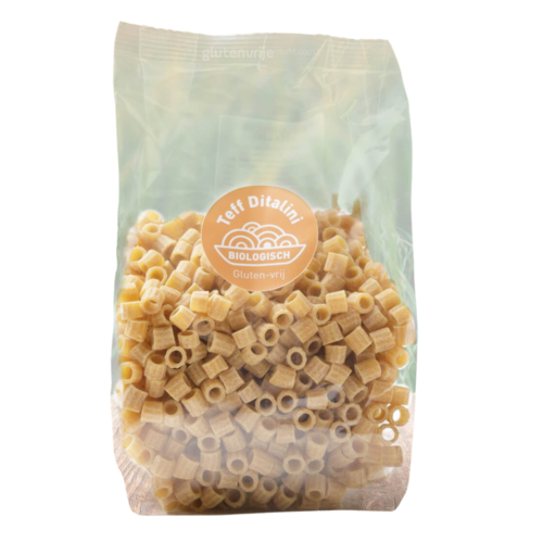 Dijksterhuis Teffvolkoren Teff Ditalini 250g Biologisch