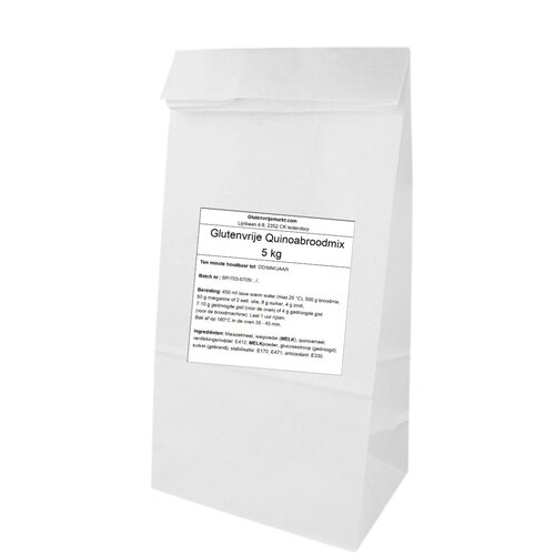 Twello's Quinoa Broodmix 5kg - Glutenvrij