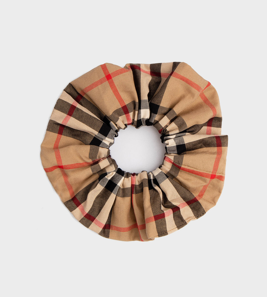 burberry hair scrunchie