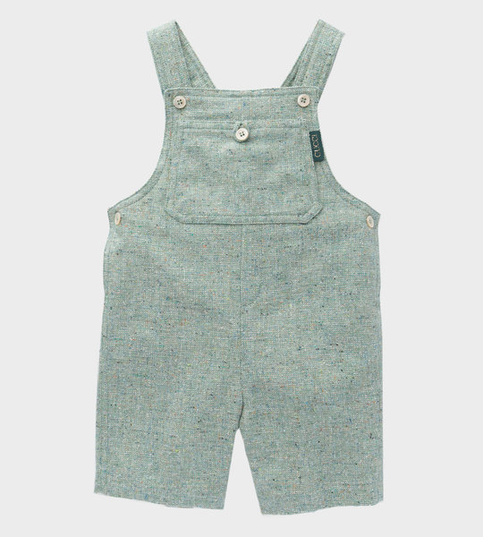 Baby Wool blend overalls Green