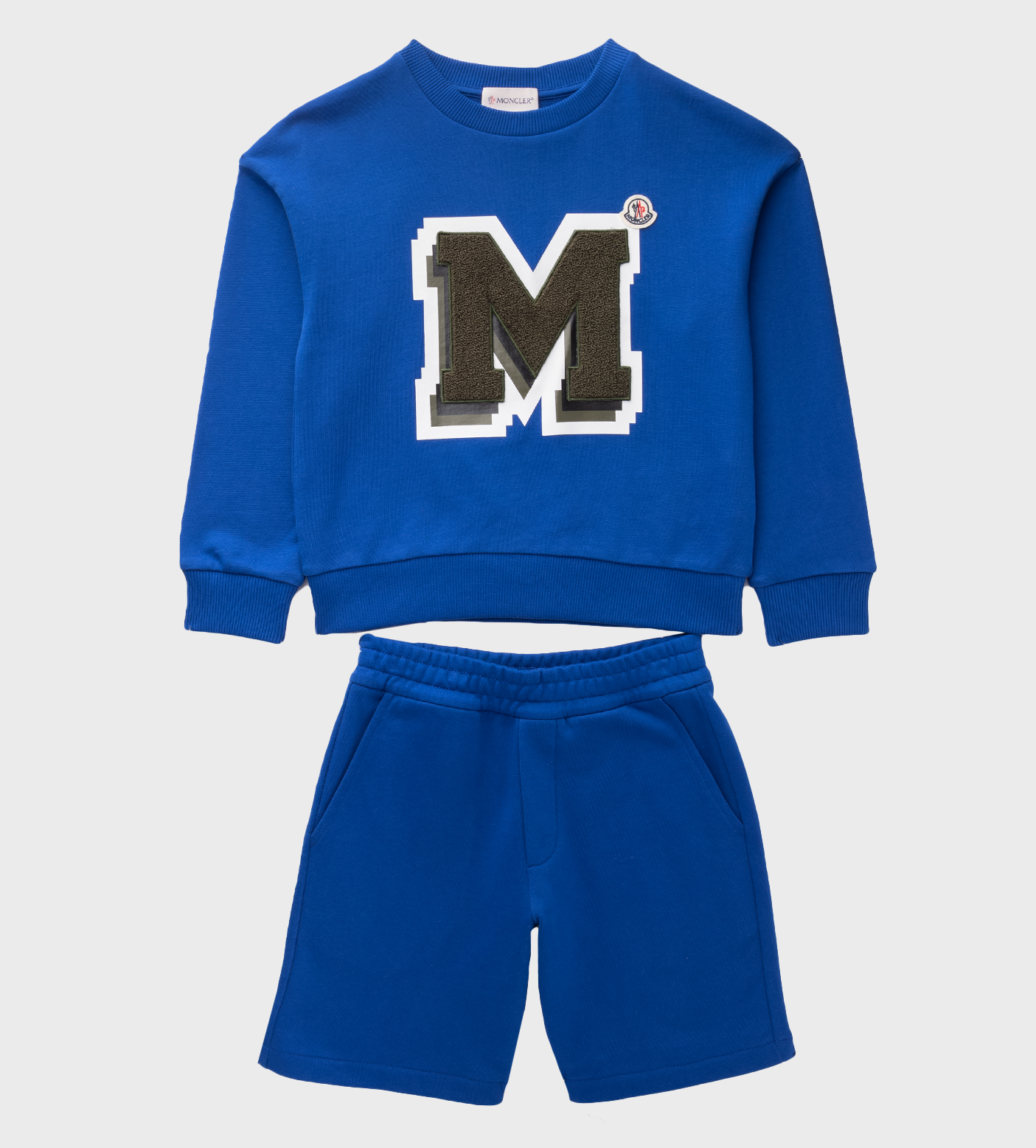 Moncler 954-8M00012-809AG ensemble Blue - Azzurro Kids | Kids fashion