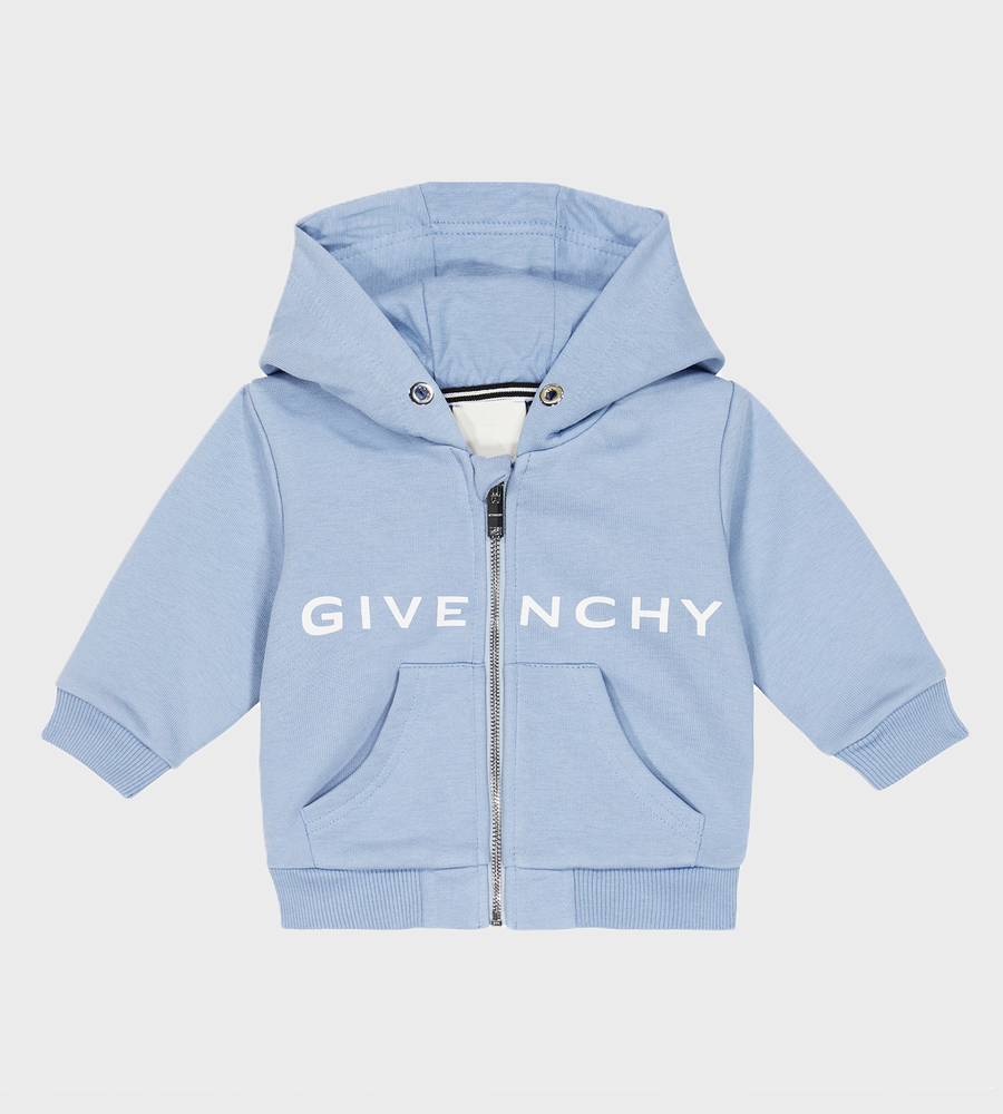 GIVENCHY Hoodie H05254 Light Blue - Azzurro Kids | Kids fashion