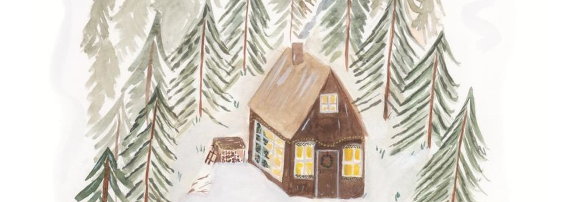 Huis in het bos