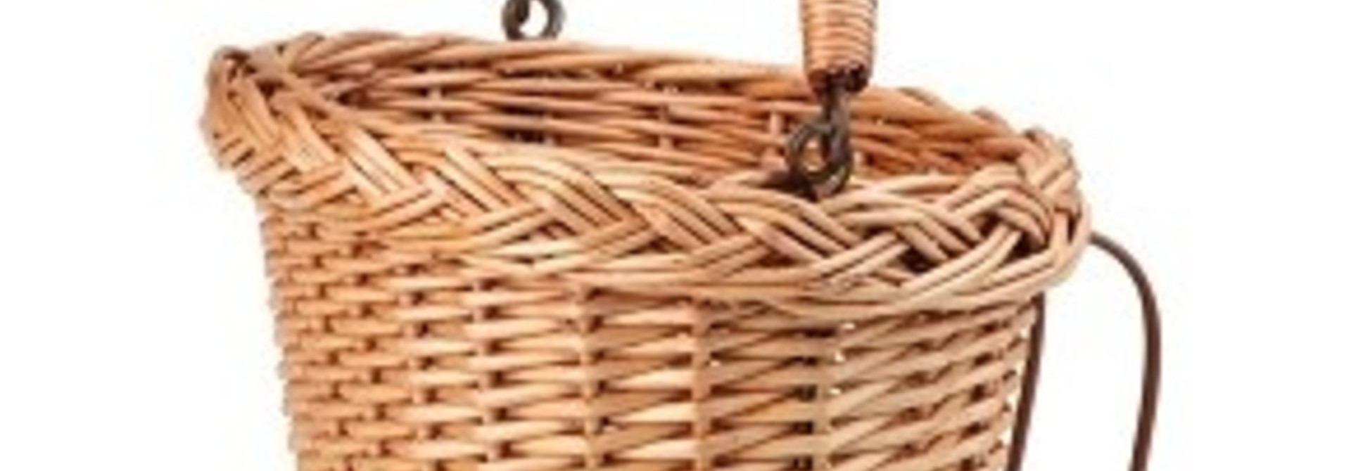 Rotan fietsmandje