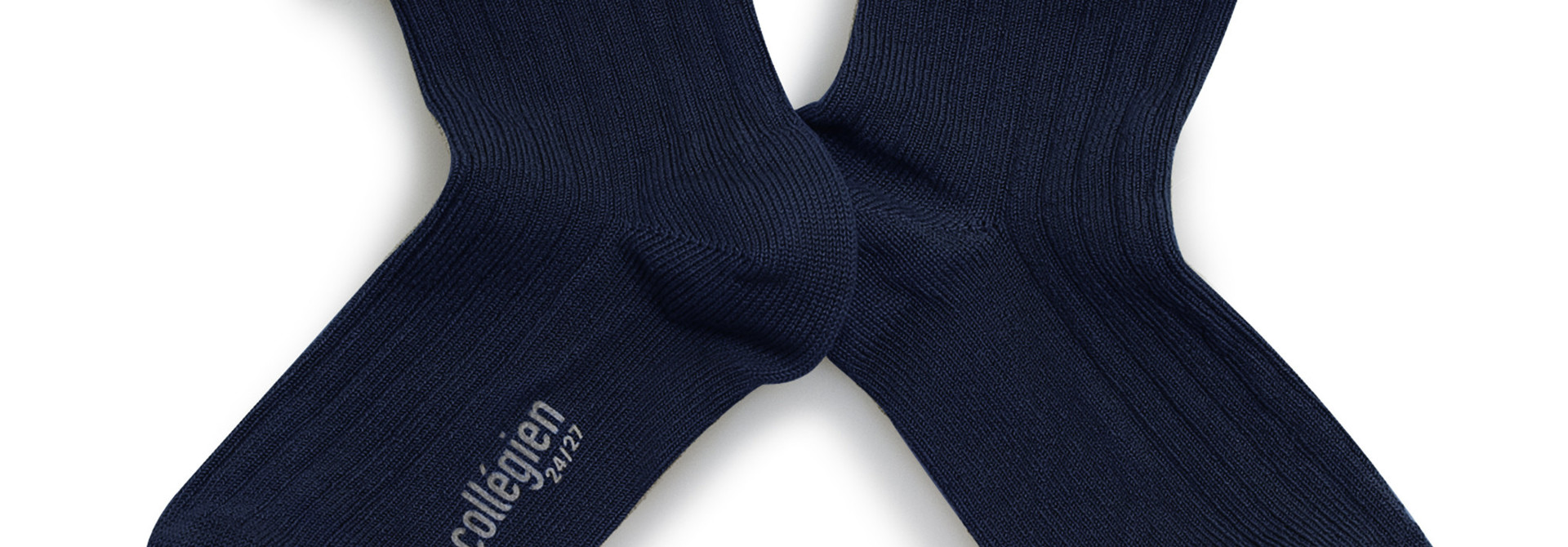 Broderie socks 'Pauline' Nuit Etoilée