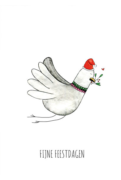 Holiday Card - Dove