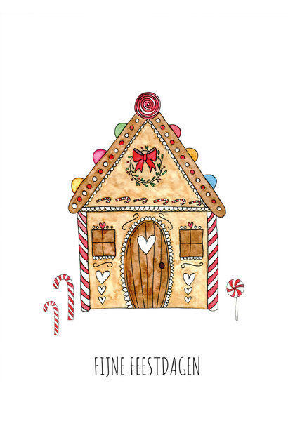 Holiday Card - Ginger Bread House