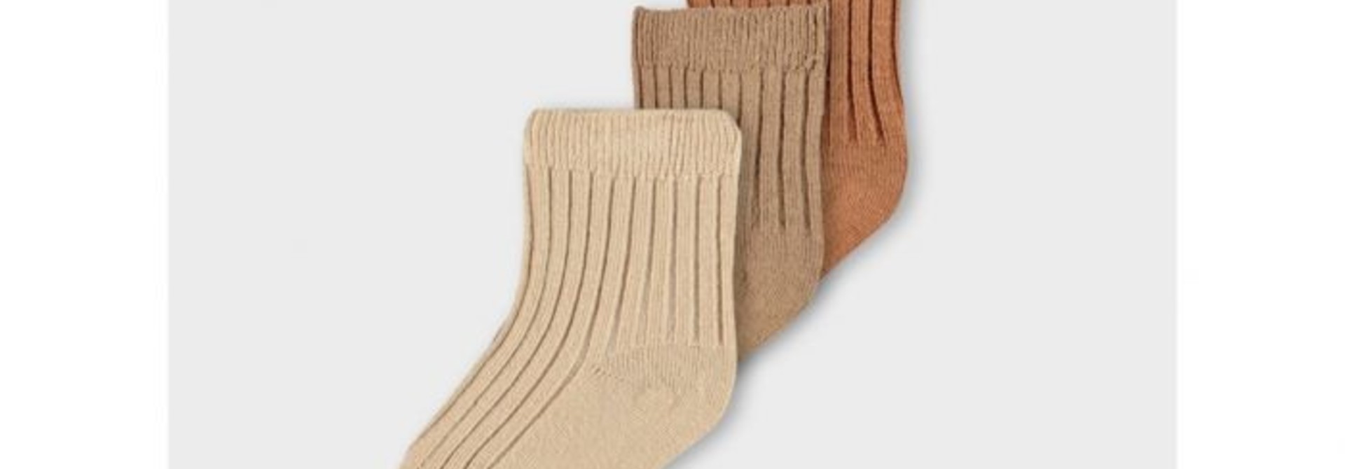 3 pack socks - Otter