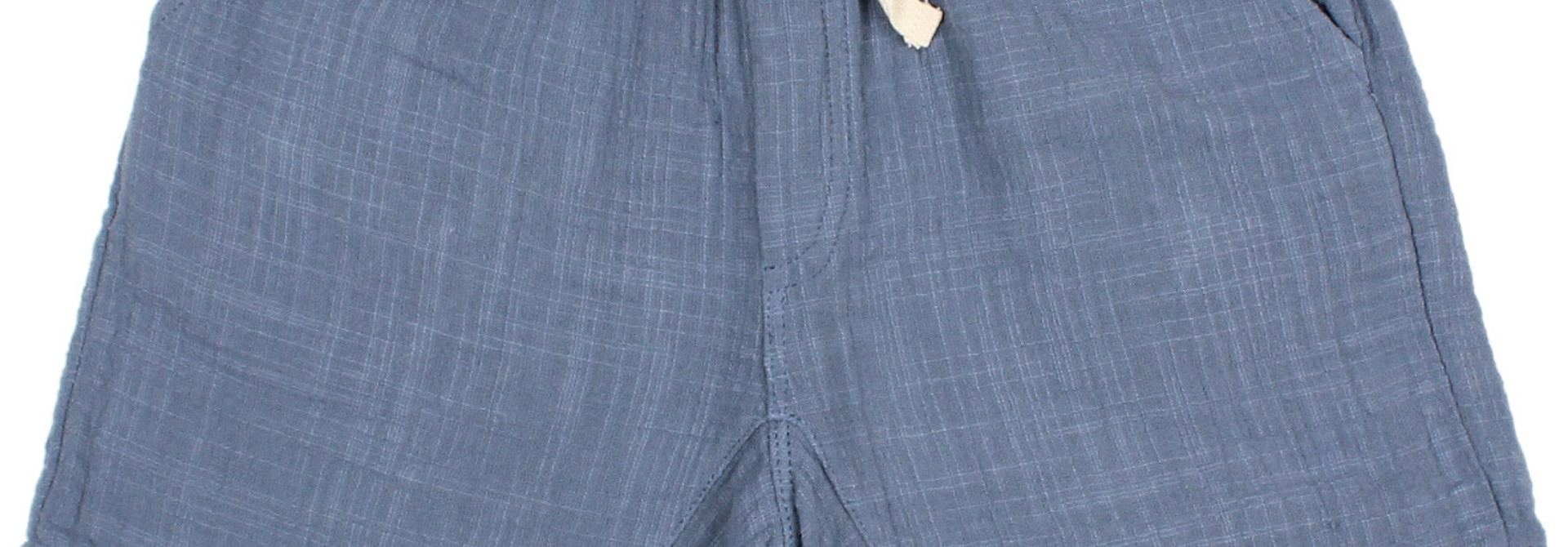 Doble Gauze Bermuda - Blue