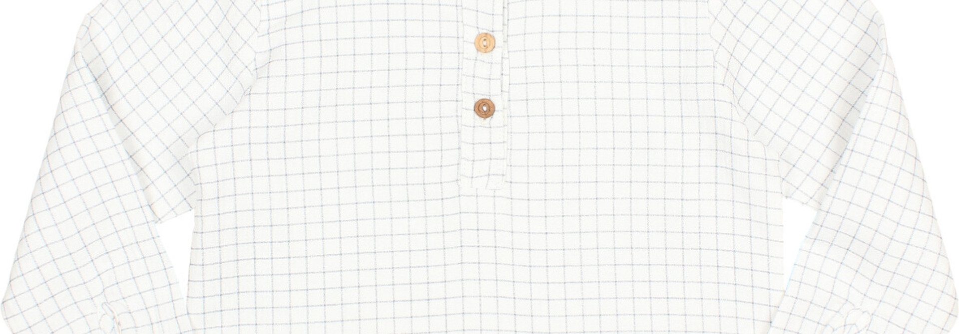 Mini Check Shirt - Blue