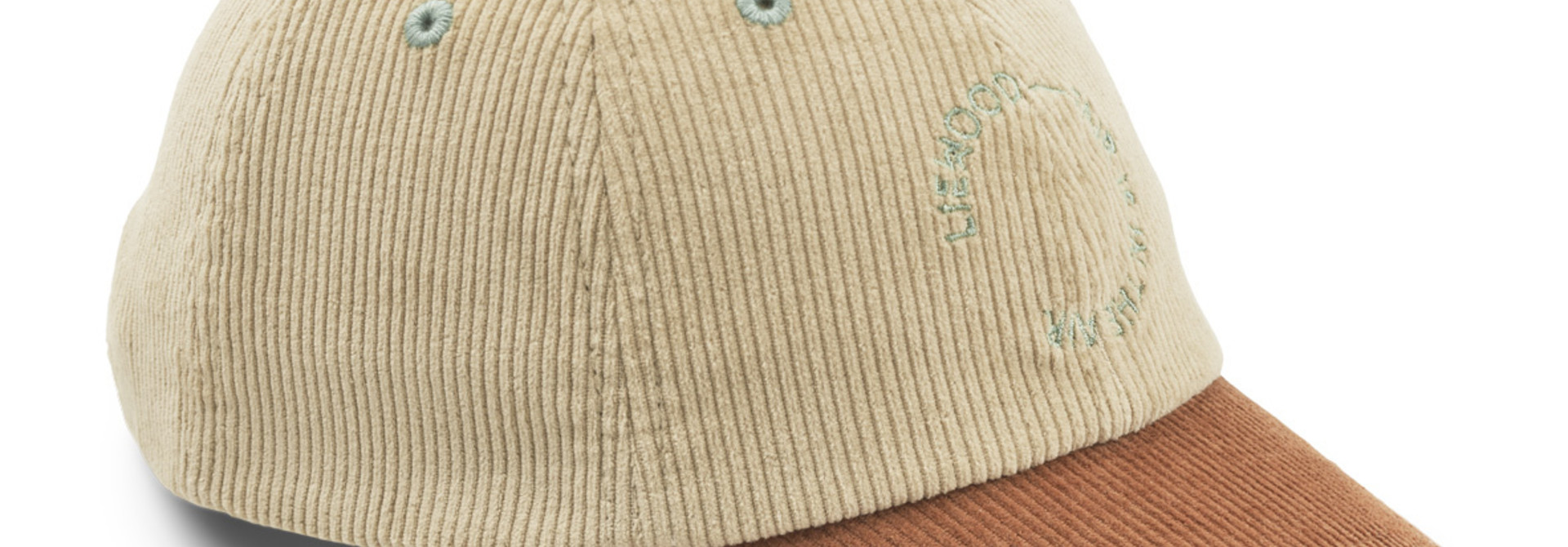 Danny corduroy cap - Sandy multi mix