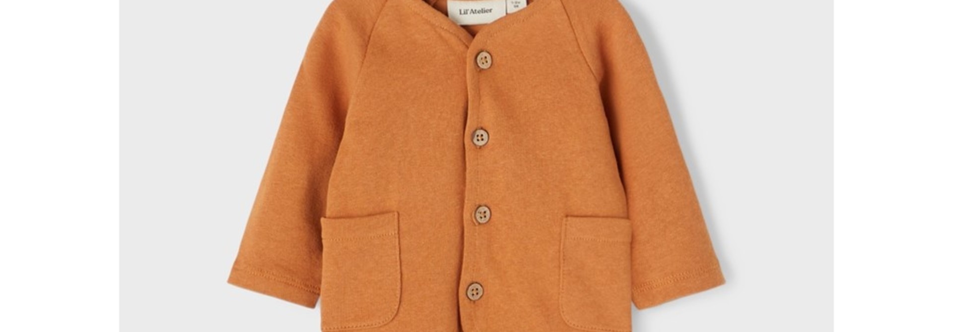 Sweat Cardigan - Bran