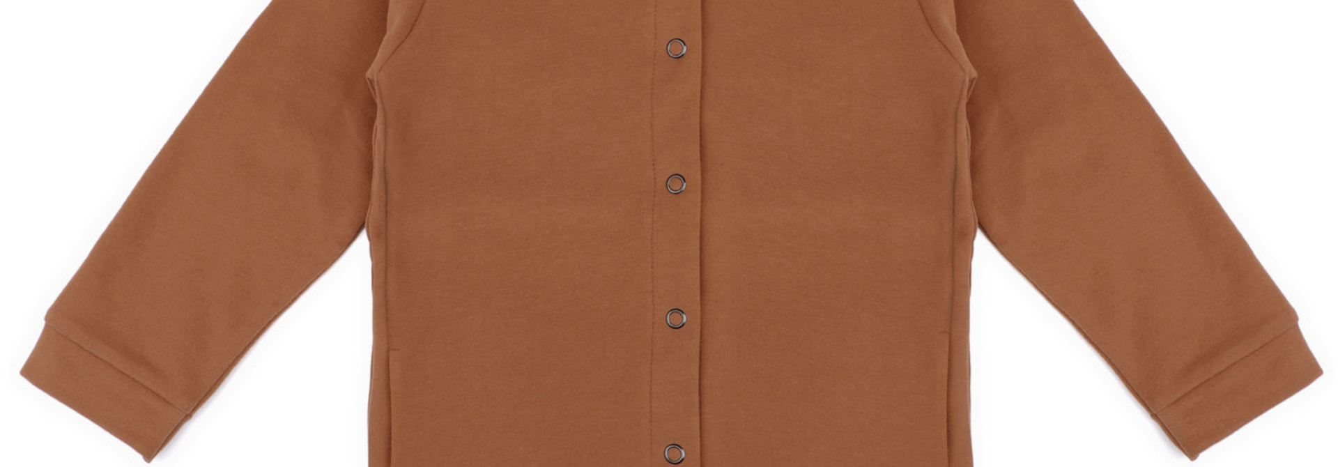 Basic sweat cardigan - Hazel