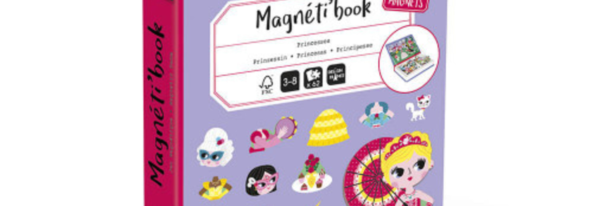 Magnetibook - Prinsessen